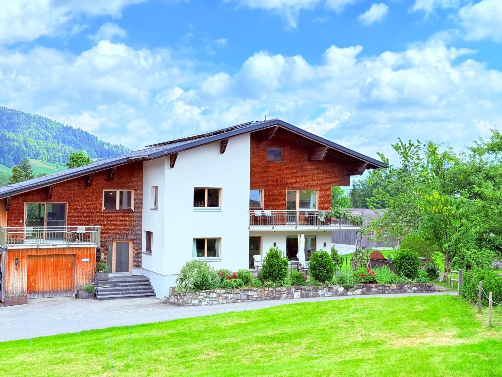 Wiesen Appartment Schwarzenberg Exterior photo